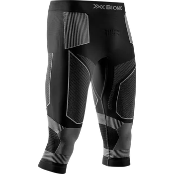 Pánské termo spodky X-BIONIC M ENERGY ACCUMULATOR LIGHT PANTS 3/4 X BLACK / LIGHT GREY
