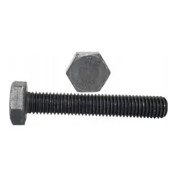 Šroub Šrouby M16x100 s šestihrannou hlavou 8.8 černé DIN 933 25 Ks.