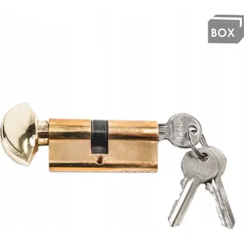 Vložka do dveří Vložka cylindrické vložky s knoflíkem 30 x 40 mm MAAN