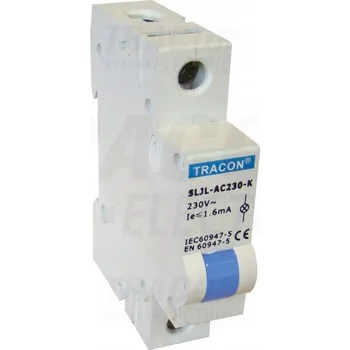 Nástěnné svítidlo Modulární LED signalizační světlo modré 24V SLJL-DC24-K Tracon