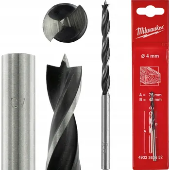 Vrták VRTÁK DO DŘEVA MILWAUKEE 4 x 75 mm