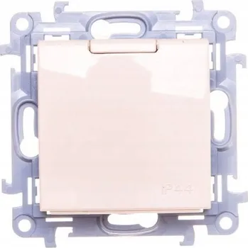 Elektrická zásuvka Elektrická Zásuvka zásuvka Kontakt-simon béžová