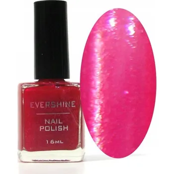 Lak na nehty Klasický lak na nehty EVERSHINE 16ml – dlouhotrvající barva Malinová (Malinový)