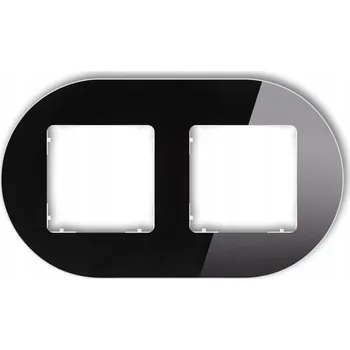 Dvojitý Rámeček Karlik černý