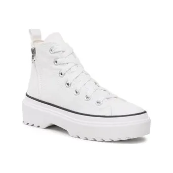 Dětská móda Plátěnky Converse Chuck Taylor All Star Lugged Lift Hi A03012C Bílá 36