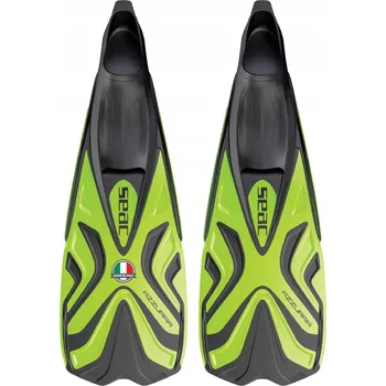 Ploutve Ploutve s botkou pro potápění SEAC AZZURRA zelené, velikost 32-33