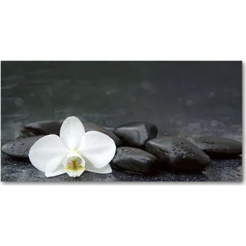 Obraz Panel mezi kuchyňský nábytek Orchidej 140x70 + LEPIDLO