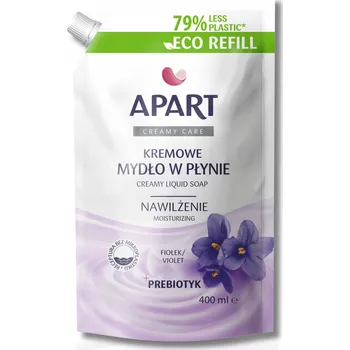Mýdlo Apart Krémové Tekuté Mýdlo Náhradní Náplň Fialka 400ml