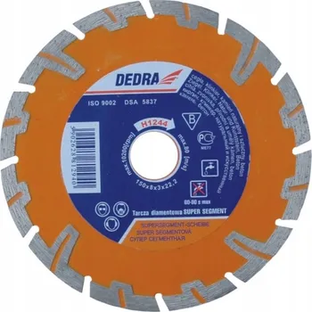 Řezný kotouč Dedra Diamantový řezný kotouč Super Segment 115/22,2 mm H1242