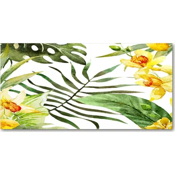 Obraz Panel do kuchyně Tropické květy 100x50 cm + LEPIDLO