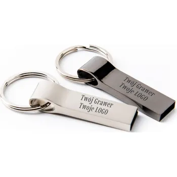 USB flash disk Flash disk MemoRabbit Mini flash disk DS-0837 PENDANT + GRAWER 32 GB USB 2.0 stříbrný