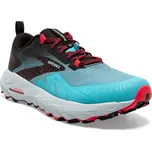 BROOKS Dámské běžecké boty CASCADIA 17 bluefish/black/diva pink - modročerné Velikost EU: 36,5