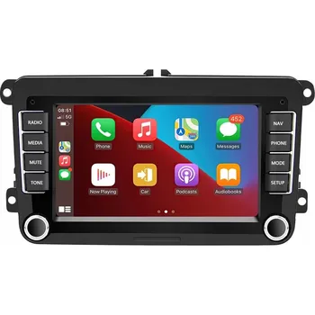 Autorádio Autorádio do Volkswagen Golf Passat Android Auto Carplay 7 palců