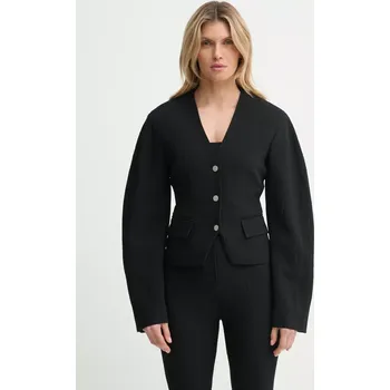 Dámské sako Sako Nanushka KIYO černá barva, NW25RSOW19999 99X, vel. XS