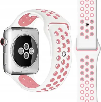 Příslušenství k chytrým hodinkám SILIKONOVÝ ŘEMÍNEK PRO APPLE WATCH 1 2 3 4 5 6 7 8 SE 38mm 40mm 41mm