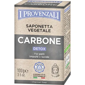 Mýdlo I Provenzali přírodní mýdlo s aktivním uhlím 100g