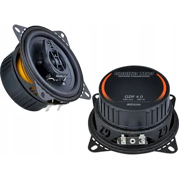 Reproduktor do auta Dvoupásmové reproduktory do auta Ground Zero GZIF 4.0