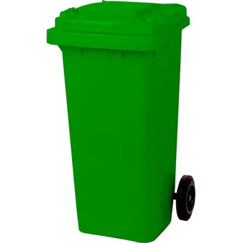 Odpadkový koš Nádoba ICS GB2, 120 lit., zelená, popolnica na odpad