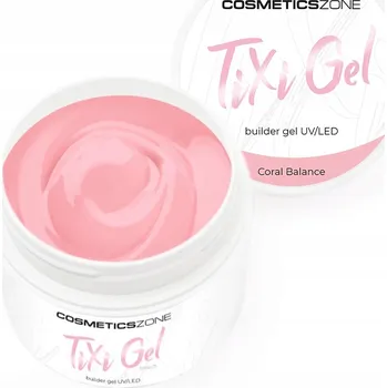 Přípravek na nehty Jednofázový Gel Cosmetics Zone 5ml odstíny růžové a fialové