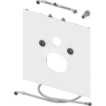 Klozet TECE Předstěnový modul WC s bidetem Duravit, spodní díl - sklo Lux