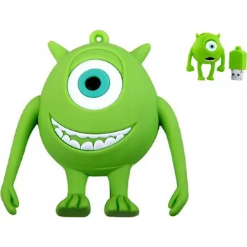 USB flash disk USB flash disk DIAWAY MIKE WAZOWSKI POTWORY I SPÓŁKA BAJKA POSTAĆ 32 GB USB 2.0 zelený