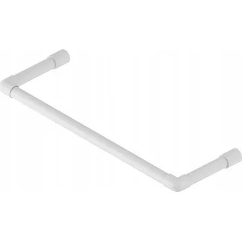 Držák na ručník Kulatý závěs na kolíky Artest bílý