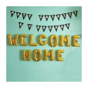 Zahraniční hudba LP Matt Caskitt & the Breaks: Welcome Home 2022 Transparent Gold Vinyl