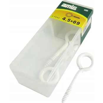 Vrták Šrouby do dřeva Amig 4,5 x 69 mm, 3 ks