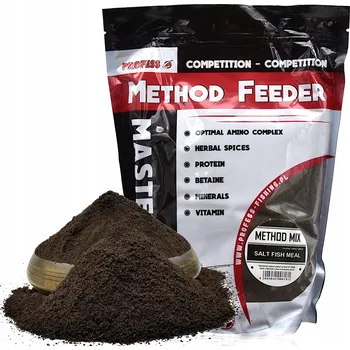 Návnadová surovina Profess Návnada 0,9 kg Method Mix Master Salt Fish Meal