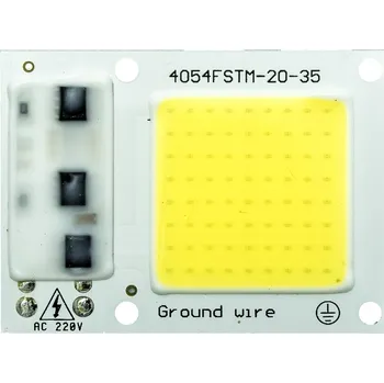 LED osvětlení LED COB Modul 10W Bílý Teplý nebo Studený 55x40mm Přímo na 230V