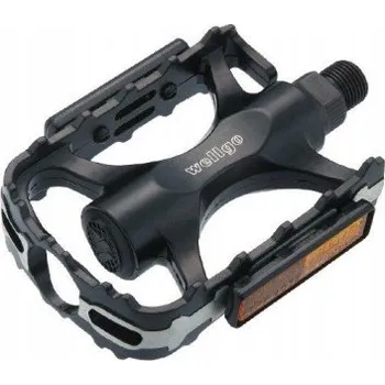 Pedál na kolo Platformové pedály Wellgo LU-C29G černé