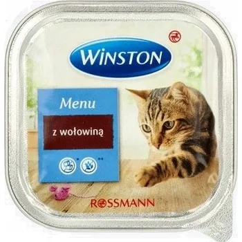 Krmivo pro kočku Winston mokré krmivo pro hovězí 0,1 kg