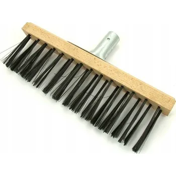 Drátěný kartáč Drátěný kartáč na výhybky železniční, 3 řady