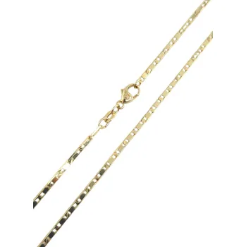 Řetízek Řetízek Valentino plný, 51 cm, 3,89 g, Au 585