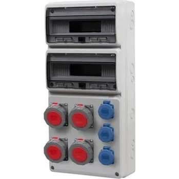 Rozvaděč Rozvodnice LEGATO 32M 3x16A 5p, 4x230V IP65 32M