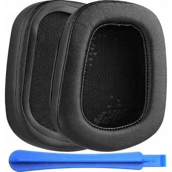 NÁUŠNÍKY PODUŠKY HOUBIČKY NÁHRADNÍ DÍLY PRO LOGITECH G933 G633 ARTEMIS ČERNÉ HQ