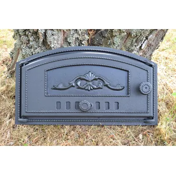 Pec na pizzu Litinová dvířka pro troubu udírny pece na pizzu