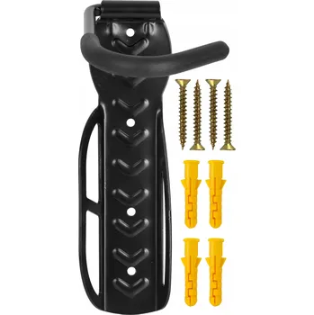 Věšák Nástěnný držák na kolo ADGO 25 kg černý