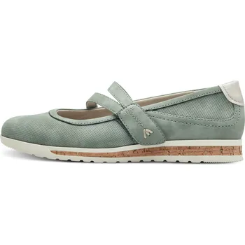 Dámské polobotky JANA SHOES NĚMECKO Boty Jana 179 sv. zelené dámské polobotky Velikost: 40