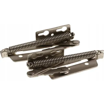 Nábytkové kování KLAPKOVÝ NÁBYTKOVÝ ZÁVĚS S PÍSTEM / TLUMIČEM PRO VÝKLOPNÉ DVEŘE (NAPŘ. DIGESTOŘE) - JUNIOR