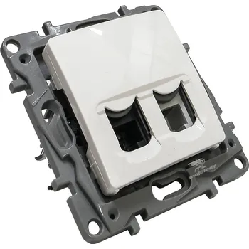 Elektrická zásuvka Internetová a telefonní zásuvka MojeLedy bílá