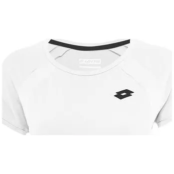 Dámské tričko TRIČKO LOTTO TENNIS TEAM TEE DÁMSKÉ BÍLÉ S