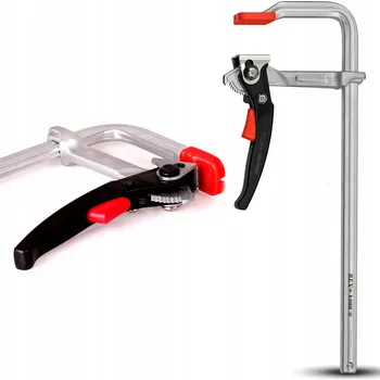 Truhlářská svěrka TRUHLÁŘSKÁ SVĚRKA 400x120mm SVAŘOVACÍ KOVANÁ SE ZÁPADKOU