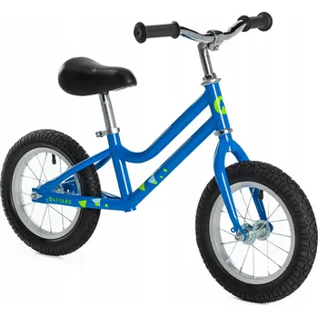 Odrážedlo Odrážedlo ATTABO Ace 12" modrý, lehký, pneumatické pneumatiky, regulace