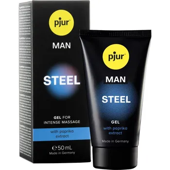 Podpora erekce Gel PJUR MAN STEEL 50 ml - s kupónem KUP15 cena 211 Kč + extra diskrétní expedice