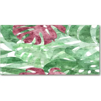 Obraz Kuchyňský panel mezi skříňky Monstera 100x50 + LEPIDLO