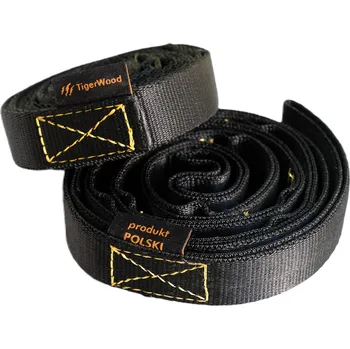 Houpací síť Popruhy TigerWood Spider pro upevnění houpací sítě 25x1500