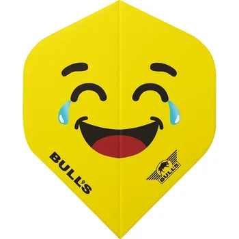 Příslušenství pro šipky LETKY NA ŠIPKY BULLS SMILEY PLÁČE SE SMÍCHEM