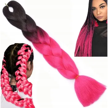 Příčesek Syntetické vlasové pásy bílé Karwil clip in