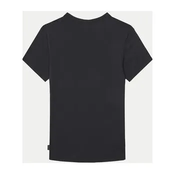 Pánské tričko Napapijri T-Shirt Chamois NP0A4ILE D Černá Regular Fit 16Y